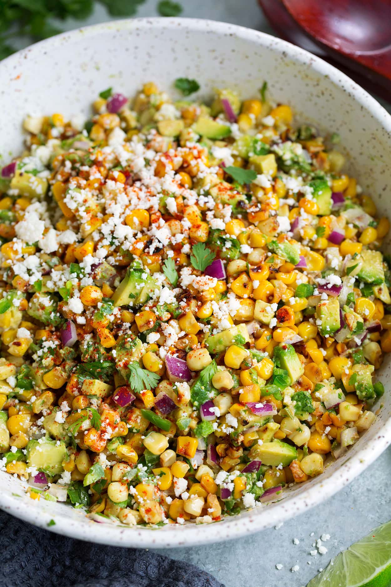 Mexican Street Corn Salad with Avocado: The Ultimate Crowd-Pleasing Side Dish